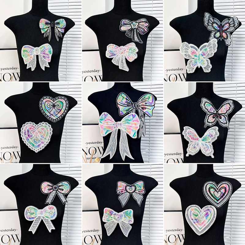 防走光diy包包衣服爱心蝴蝶
