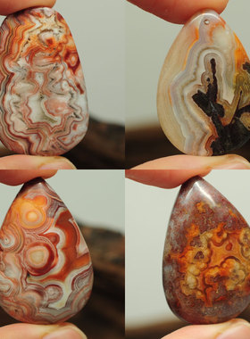 狂纹玛瑙吊坠挂坠毛衣链坠