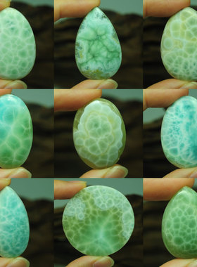 海纹石吊坠挂坠毛衣链坠