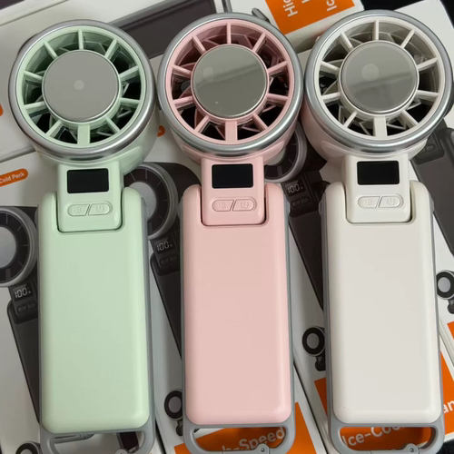 USB充电新款冰敷可折叠涡轮电风