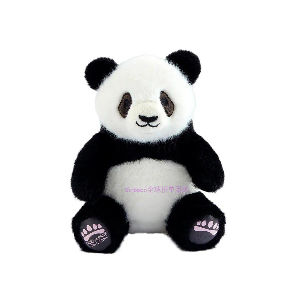 [香港海洋公园]可可坐姿熊猫公仔