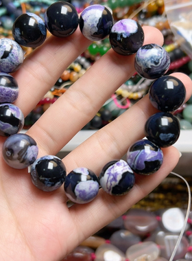 F692玛瑙成品14mm一条