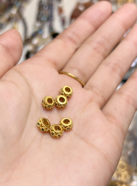 C413 6.5mm金色配件10颗