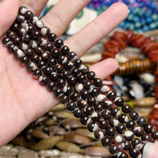 R506黑金贝圆珠6mm一条