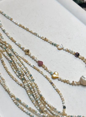 K377 3.3夜光螺米珠一条