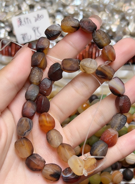 C627老玛瑙一条8mm