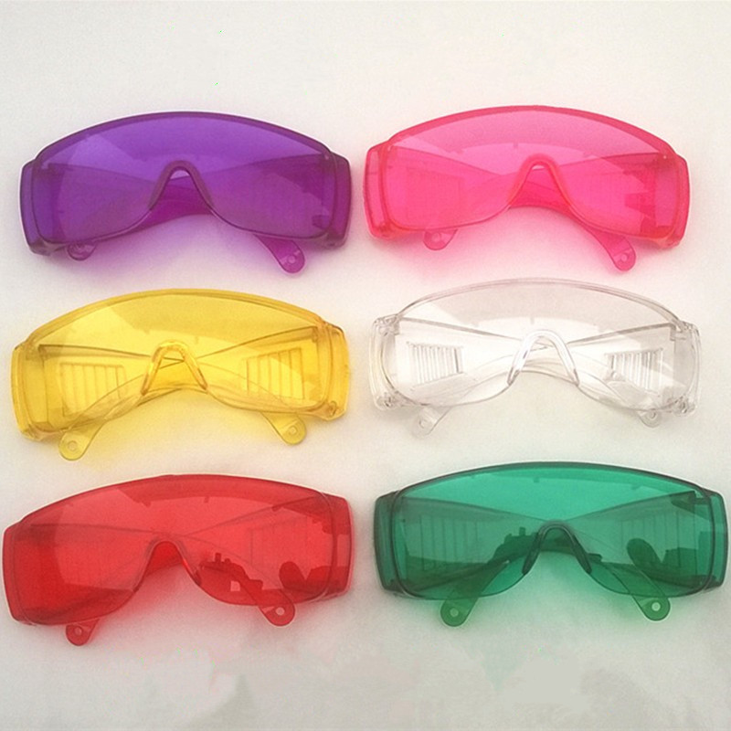 时尚防风防飞溅透明护目镜眼镜