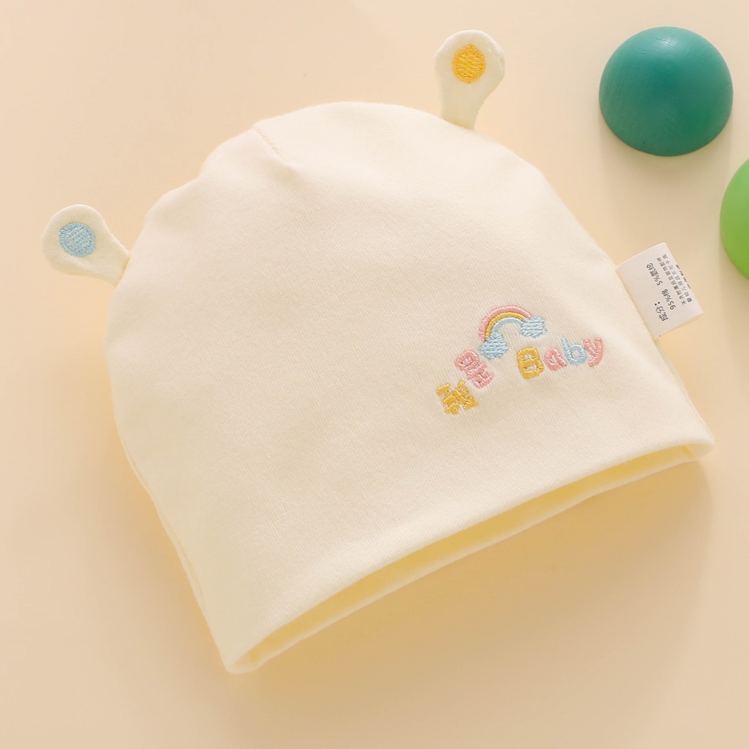 【初生B备】婴儿纯棉胎帽
