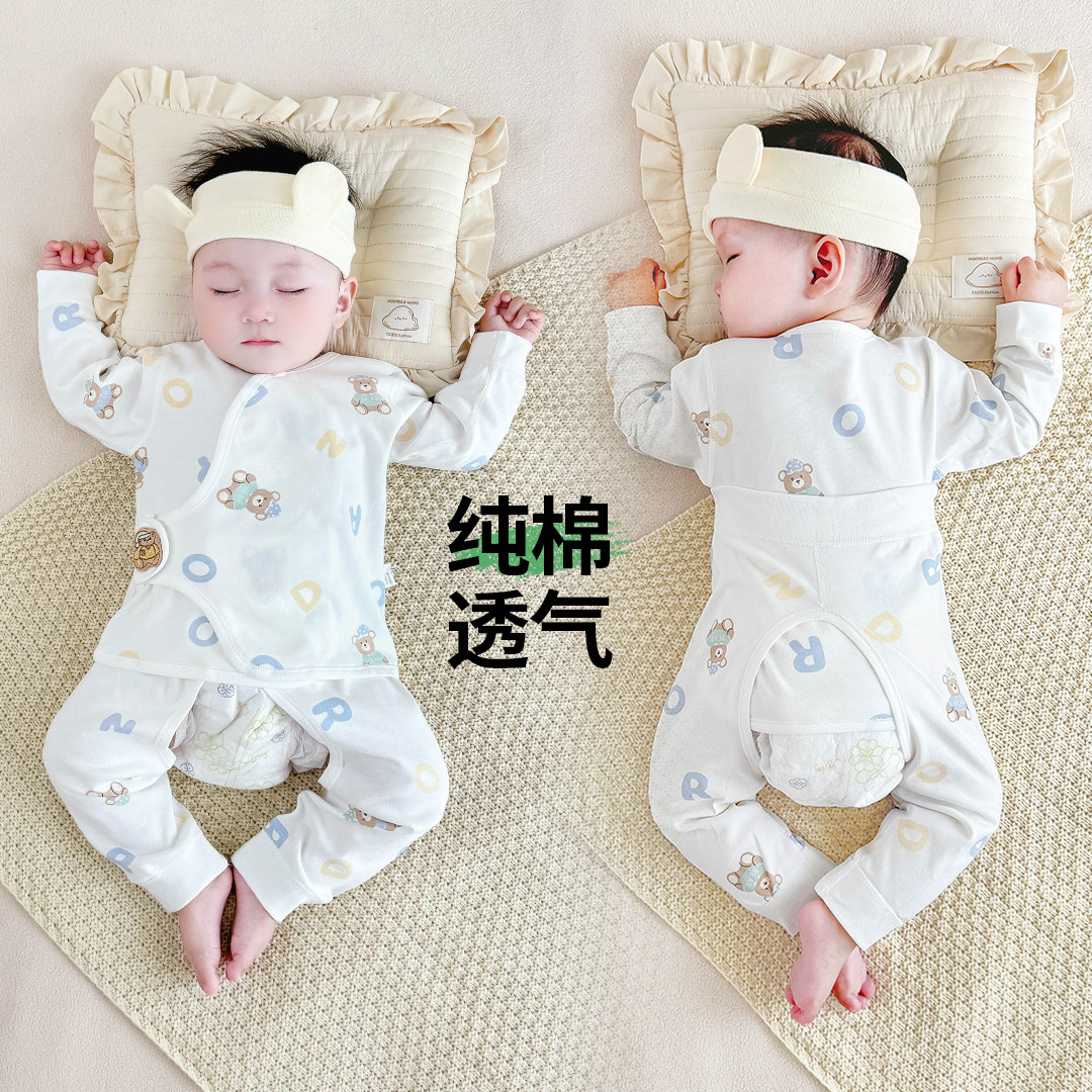 【纯棉保暖】婴儿家居服套装图片