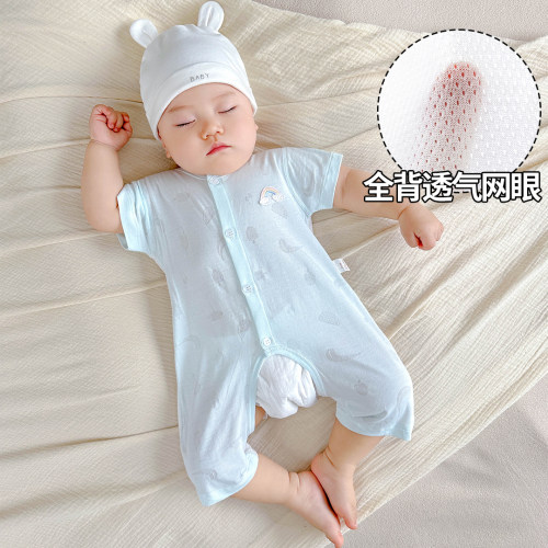 【1万+妈妈选择】婴儿网眼连体衣