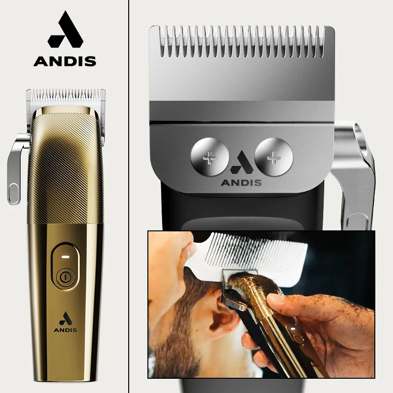 ANDIS全新金色ENVY油头电推剪发廊理发店专用渐变推子左右手调节