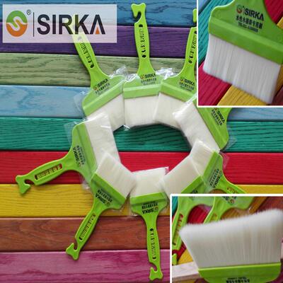 SIRKA水性漆木器漆专用纤维刷 不掉毛 无刷痕 高品质油漆刷子