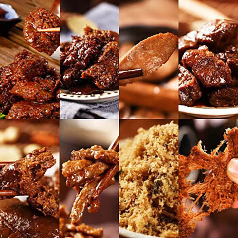 清真素食，包含素鸡、素鸭、素火腿等