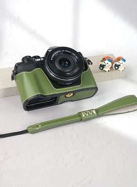 适合奥林巴斯epl9/epl8相机包EM10四代保护套EP7/OM1/OM5底座手绳