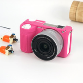 适用索尼zve10可爱相机包Sony zv1硅胶套zve10m2保护套zv1f收纳壳