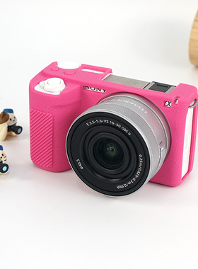 适用索尼zve10可爱相机包Sony zv1硅胶套zve10m2保护套zv1f收纳壳