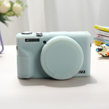 适用佳能G7X2相机包G7X3保护壳SX740HS硅胶套R50/R8/R100收纳可爱