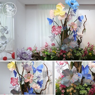 花艺软装户外商业美陈空间装饰