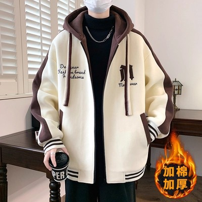 青少年男孩秋冬季加厚棉衣