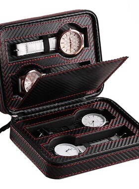 zipper watch box portable watch storage bag case手表收纳包盒
