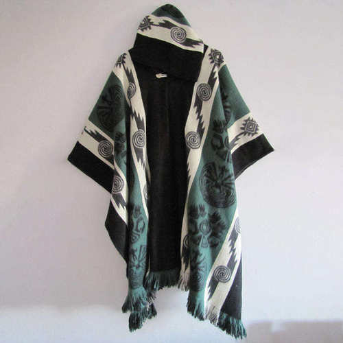 男复古斗篷披风PonchoCapeCoat