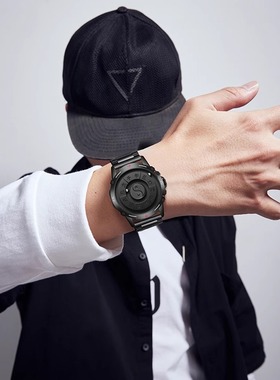 Watch Scrolling Pointer Magnetic Waterproof Watches 手表礼物