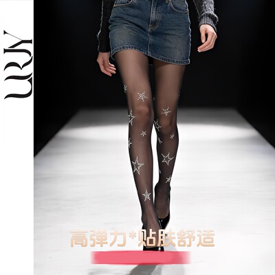 烫钻星星丝袜PantyhoseStocking