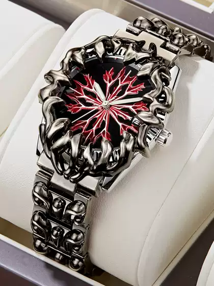 New Men's Quartz Luxury Claw-Shaped Watch Unique Design