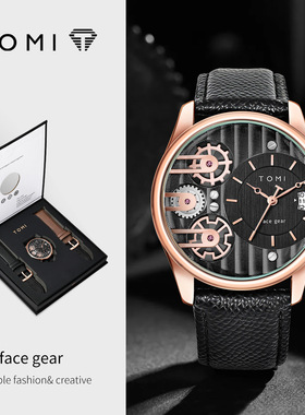 Men Watch for Business High Quality Luxury Leather Watch手表