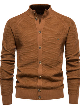 Men's Sweater Cardigan High Quality Clothing Coat 男商务开衫