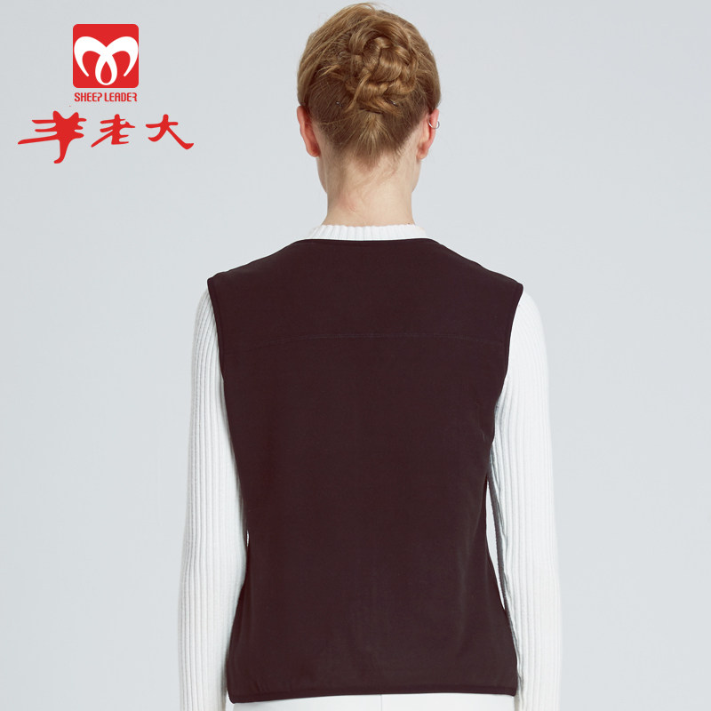 SHEEP BOSS GENUINE WOOL THERMAL VEST WOMENS COMFORT SHORT WOOL VEST THERMAL TOP MACHINE WASHABLE WJ8202