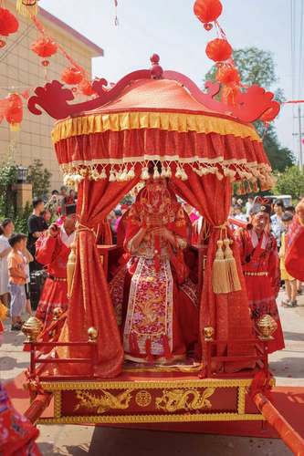 花轿镀锌钢管材质可折叠可拆卸