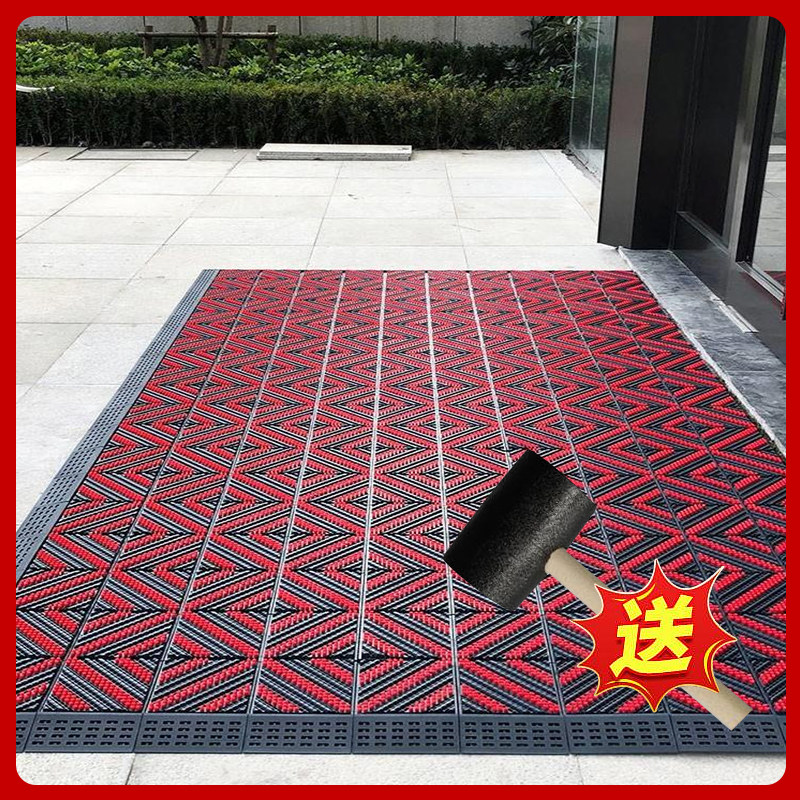 室外模块地垫商用酒店门口地毯商场进门防滑门垫定制塑料拼接脚垫,居家布艺,入户地垫,淘宝优惠券,粉丝福利购,淘宝优惠卷