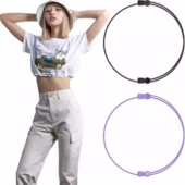 塞衣服下摆松紧束腰带男女通用隐形收腰带子调节衬衫 上衣长短器