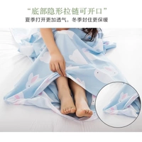 Cotton Chẩn đoán Túi ngủ Du lịch Khách sạn Bông di động Khách sạn dành cho người lớn Tấm du lịch đôi Đơn - Túi ngủ túi ngủ giá rẻ