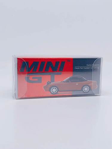 马自达mx5minigt红色1/64
