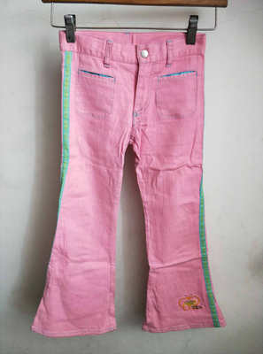 DAISY  LOVERS粉红色喇叭长裤120