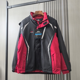 冬季 腋下拉链 3D立裁 男户外加绒加厚棉衣滑雪冲锋衣 欧洲牛货