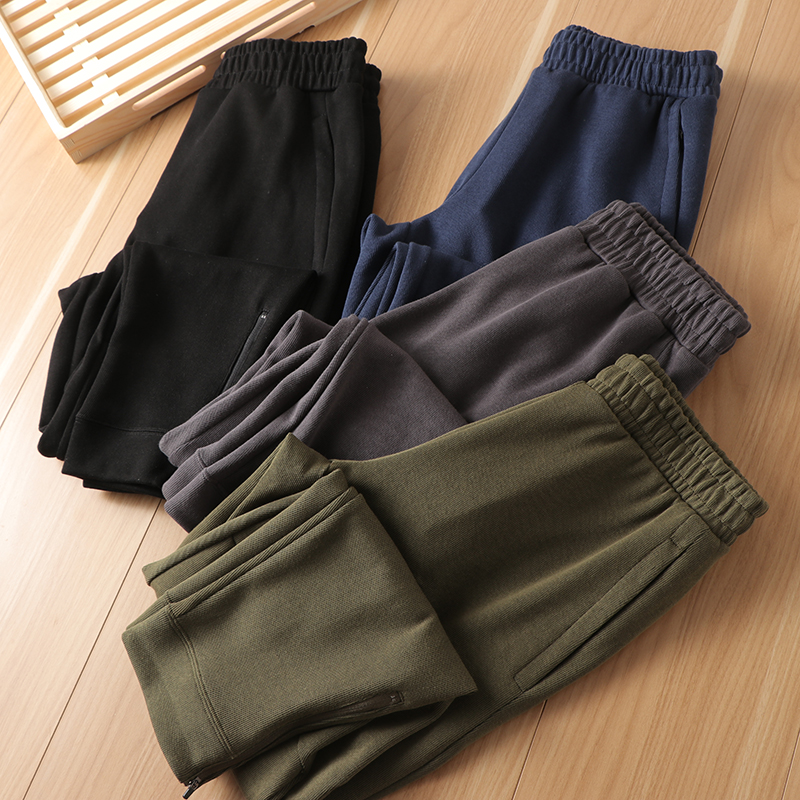 3D裤型拉链小脚运动裤卫裤长裤潮