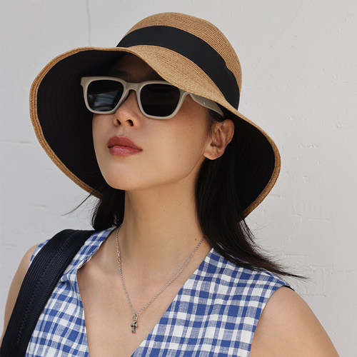 防紫外线渔夫帽女夏季休闲