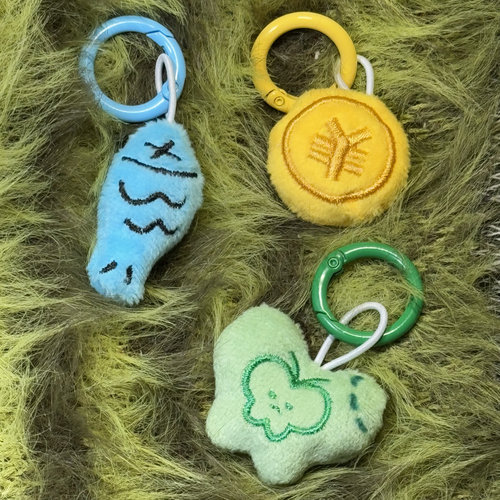 【友人P】邪恶遛遛眉配件创意礼物MBTI周边挂件宠物ENTP毛绒玩具