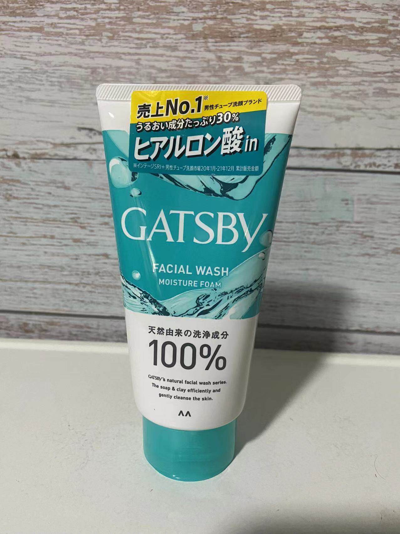 日本本土mandom漫丹 曼丹 gatsby杰士派 锁水滋润泡沫洗面奶 130g