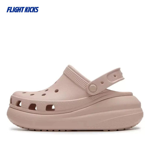 Crocs卡骆驰 经典泡芙Clog 夏季户外厚底女鞋洞洞鞋 207521-6UR