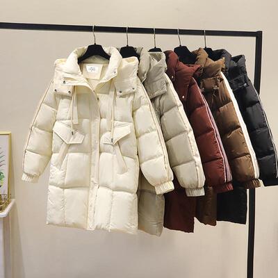 2024冬新款加厚大码连帽棉服