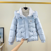 2025冬新款 宽松可拆卸帽棉袄小个子面包服加厚棉服羽绒棉衣女外套