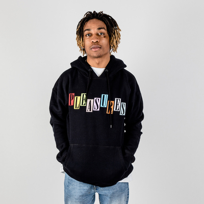 美潮街头风连帽衫电綉