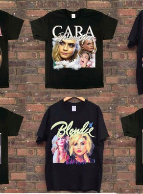 【Ohh】现货HOMAGE TEES潮牌嘻哈四季男士圆领黑色复古短袖T恤