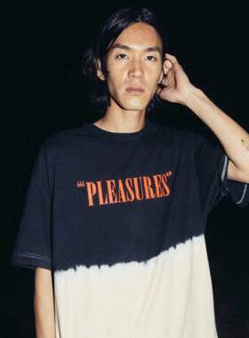 【Ohh】现货PLEASURES UTAH DIP DYE T-SHIRT 美潮男士T恤扎染