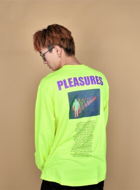 【Ohh】现货PLEASURES ACID HOUSE 美潮四季男士圆领长袖T恤