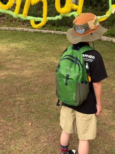 mama 日系户外轻便旅行运动背包撞色山系休闲双肩包书包 studio